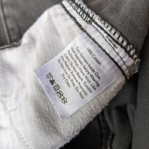 Eddie Bauer Gray Chinos - Picture 3 of 8